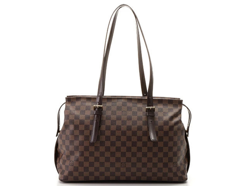 LOUIS VUITTON Chelsea Tote Bag Damier
